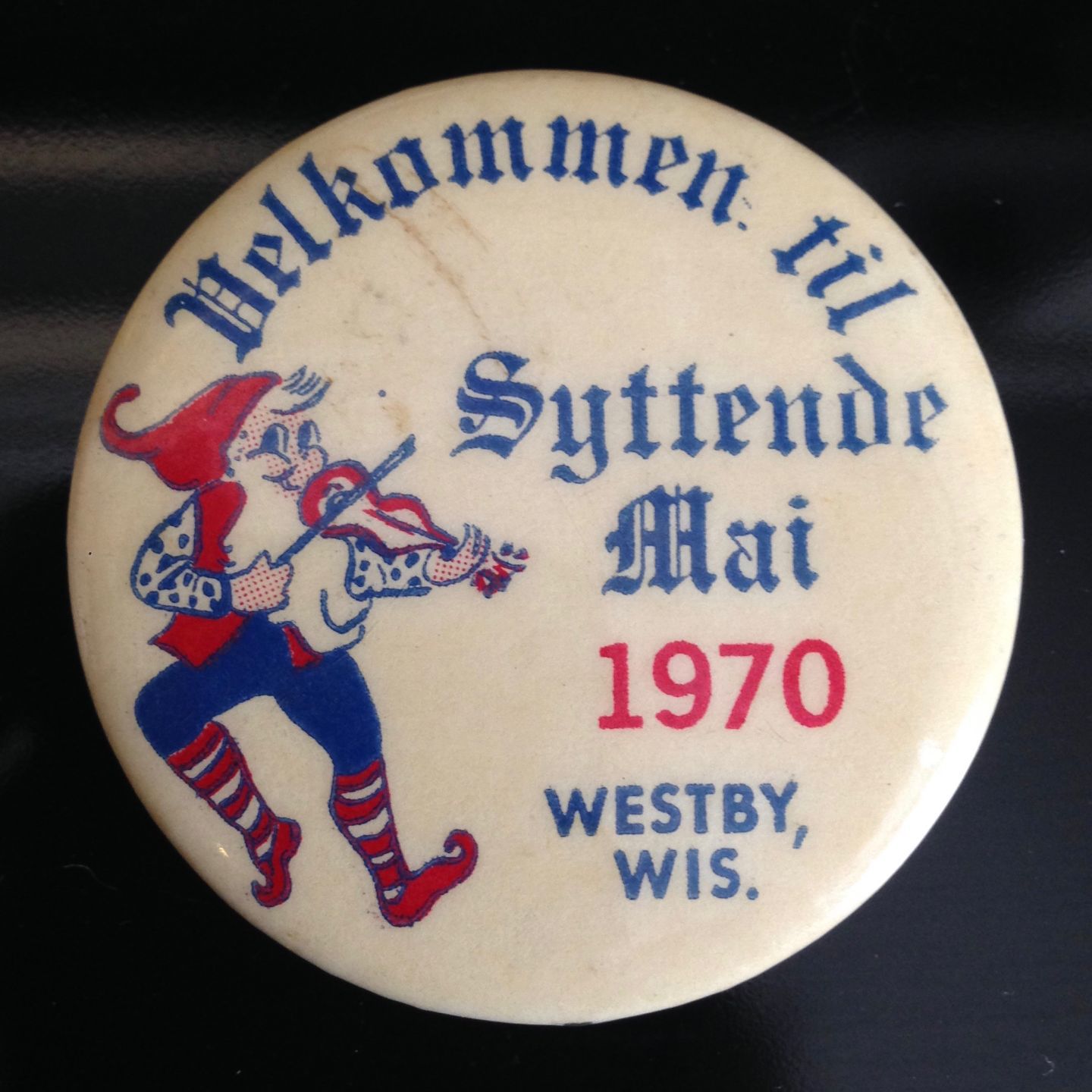 Syttende Mai button 1970